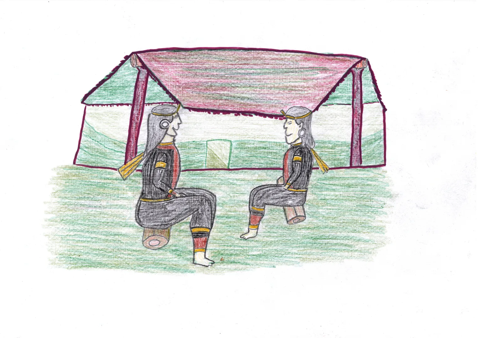 Desenho de Reginaldo Xàj